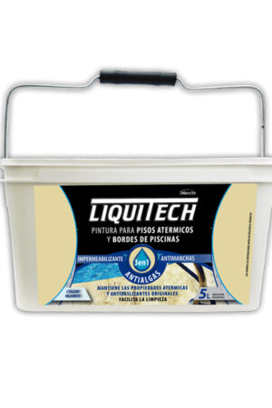 LIQUITECH PINTURA IMPERMEABLE PARA BORDES Y PISOS COLOR ARENA