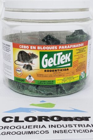 RATICIDA CEBO BLOQUE GELTEK