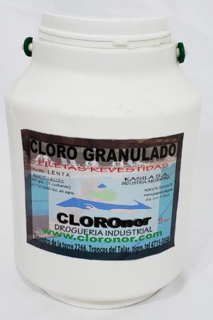 CLORO INSTANTANEO X 5 KG EN POTE
