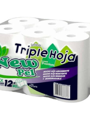 NEWPEL HIGIENICO 12X20MTS (TRIPLE HOJA)