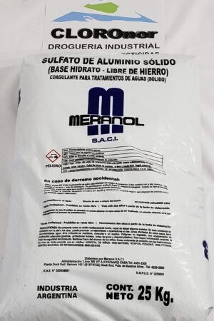 SULFATO DE ALUMINIO SOLIDO XKG